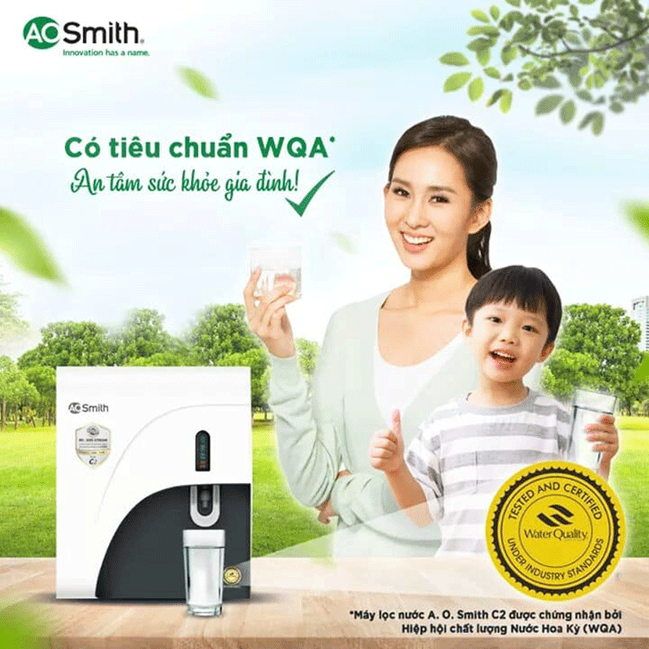 Máy lọc nước Aosmith C2 là một trong những sản phẩm công nghệ tiên tiến được nhiều người tiêu dùng Việt Nam đánh giá cao