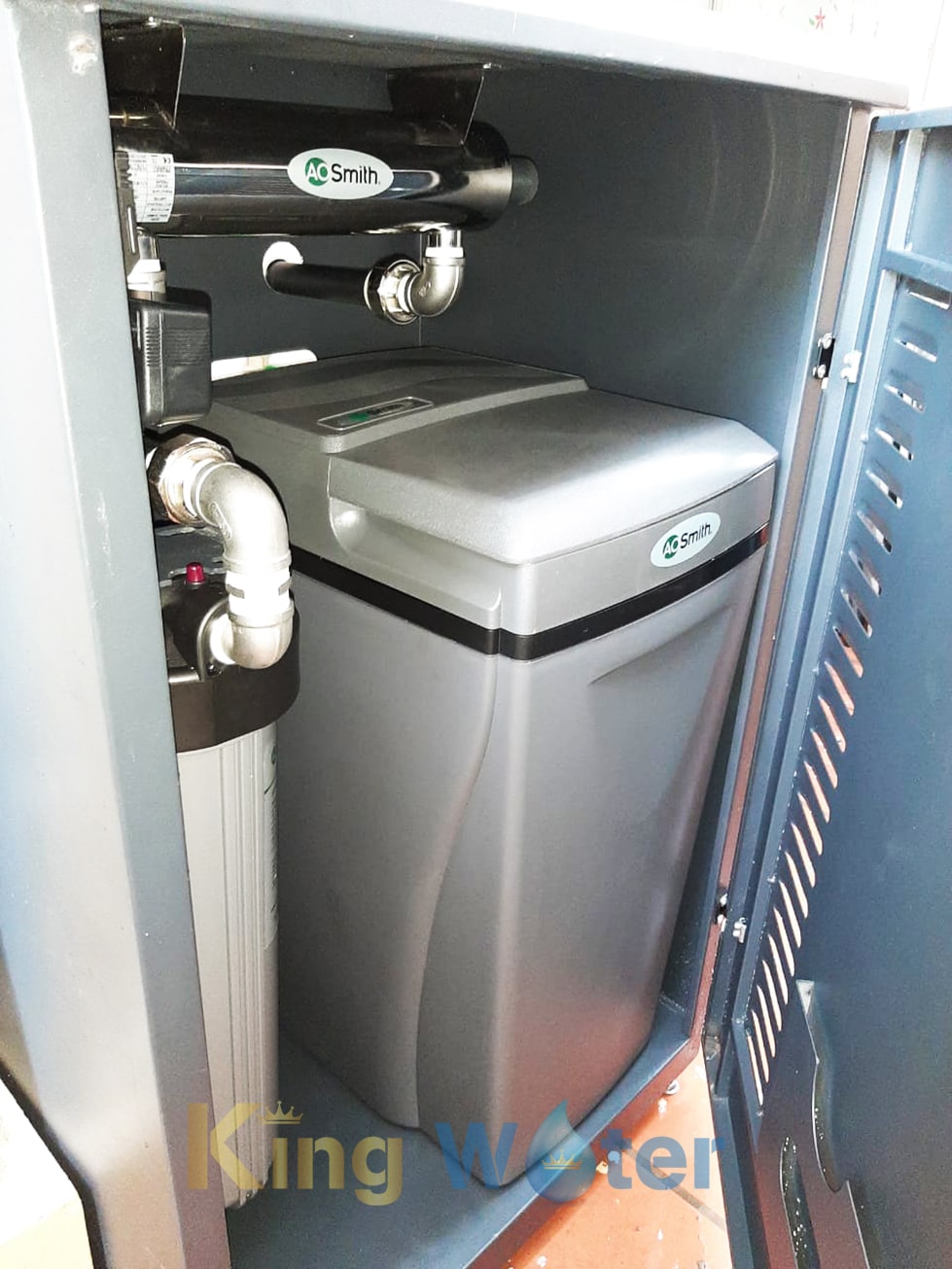 Hình ảnh thực tế máy lọc nước tổng cao cấp Aosmith AOS I97S