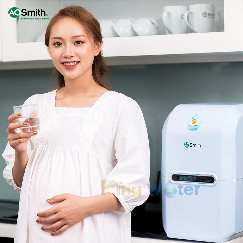 Hình ảnh thực tế lắp đặt máy lọc nước Aosmith Vita Plus